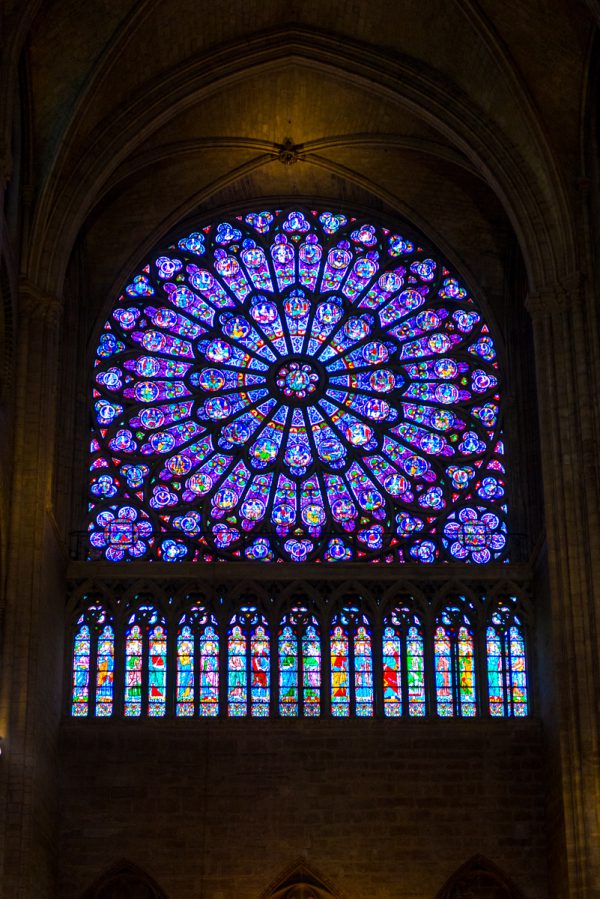 Notre Dame Fensterrosette
